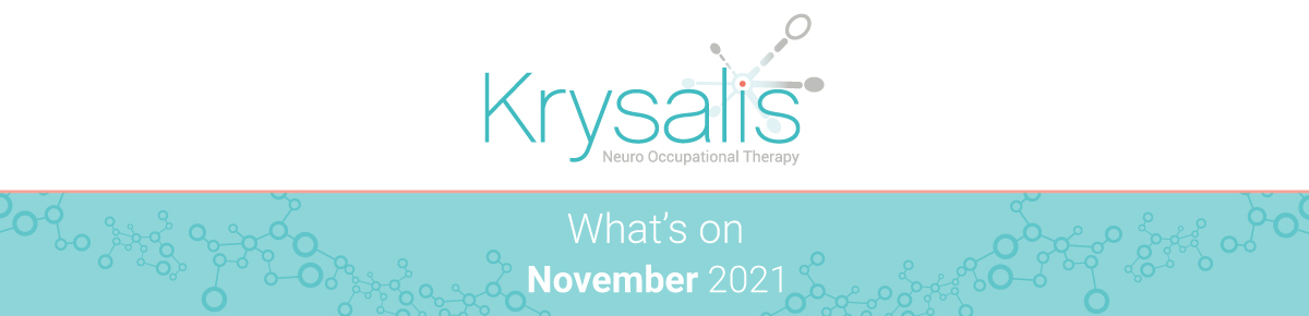 What’s on in November 2021? Occupational therapy, brain injury and neurorehabilitation events