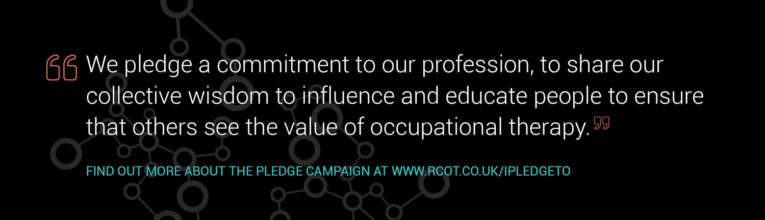 RCOT - Pledges for our Profession